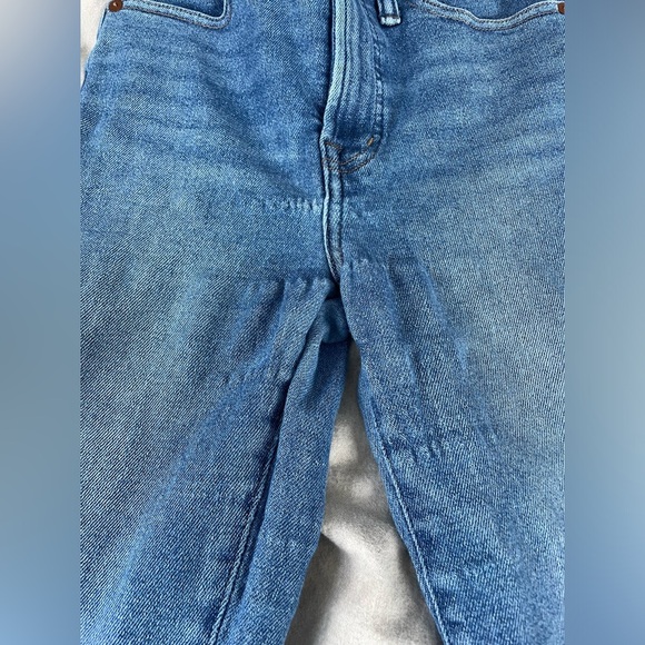 Madewell The Perfect Vintage Wide Leg Denim Jean Womens 25 Blue Please Read - Picture 6 of 10